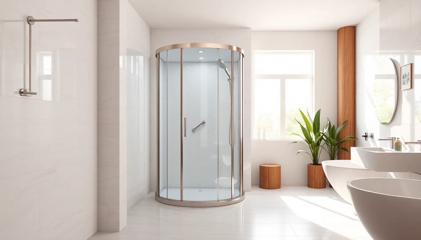 Verschönern Sie Ihr Badezimmer mit der sonni Duschkabine, die modernes Design und Funktionalität kombiniert.