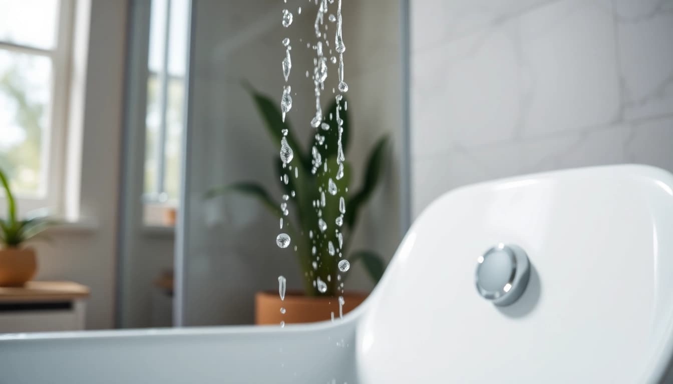 Erleben Sie die hochmoderne sonni Duschkabine in einem stilvollen Badezimmerdesign.