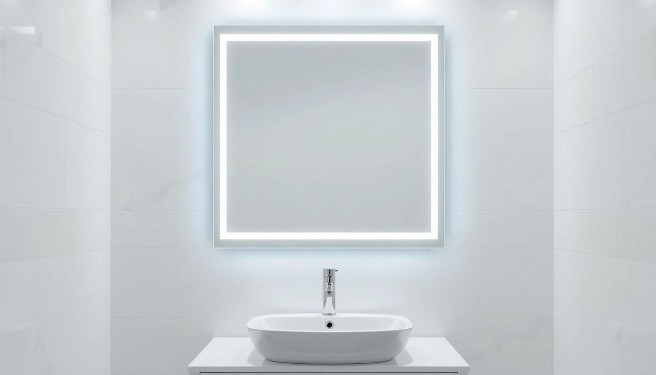 Illuminate your space with a stylish led mirror bathroom showcasing modern design features.