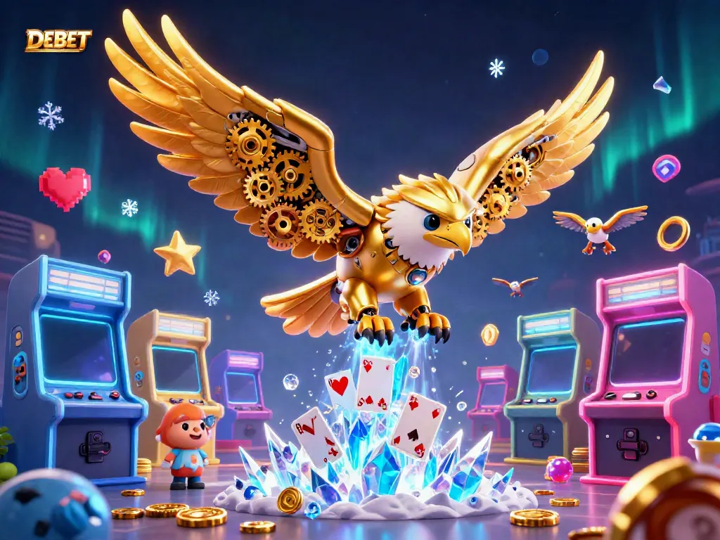 DEBET offers exciting sports betting action with high-quality 3D illustration elements