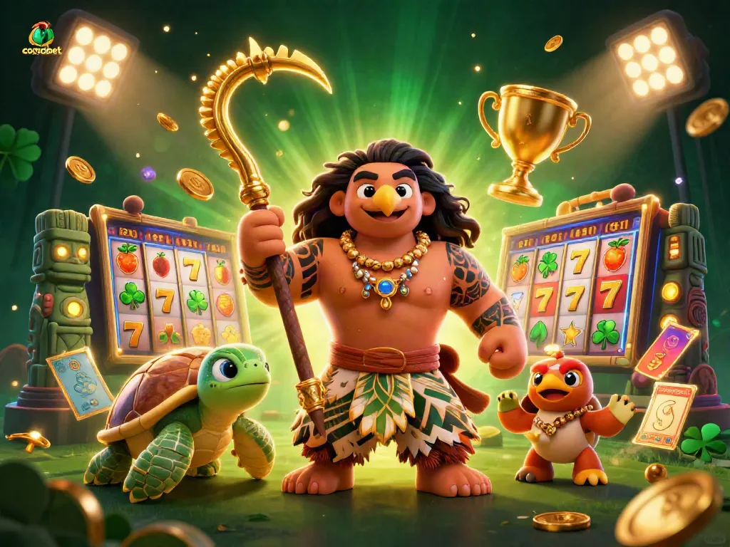 Win big with Cosmobet's colorful 3D casino adventure featuring slots and playful characters.