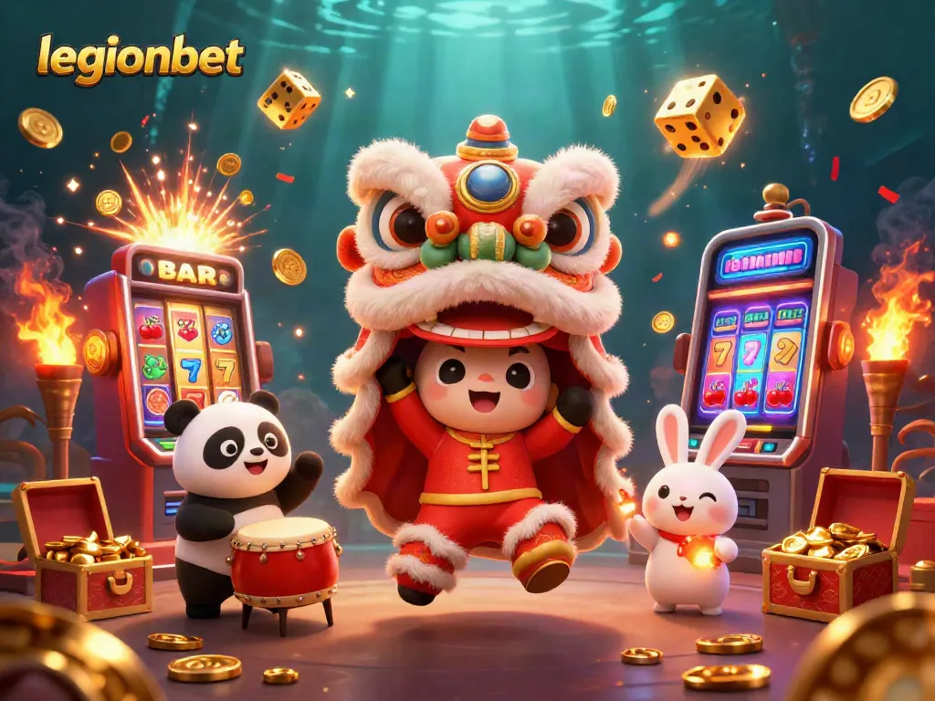 Win exciting jackpots at legionbet with entertaining 3D characters and casino elements!