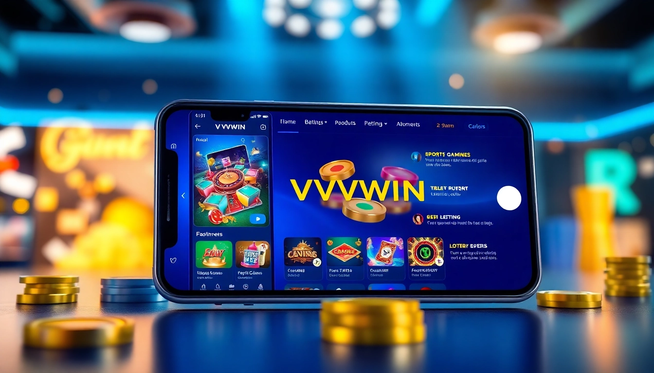 Experience winning with VVVWIN at vvvwin88.live through engaging betting app visuals.