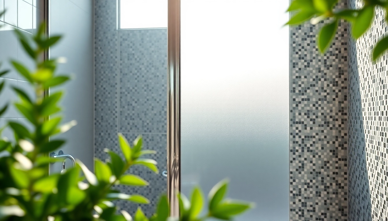Showcasing a shower screen sliding door in a luxurious bathroom setting, highlighting its elegance and functionality.
