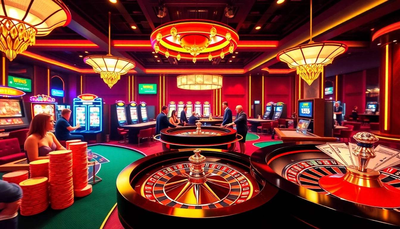 Experience excitement at trang chủ win55 with luxurious casino gaming elements and vibrant design.