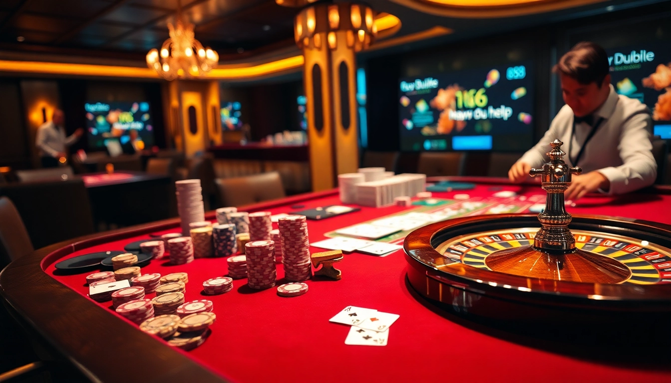 Experience thrilling gambling action at https://du88.help/ with poker chips and exciting casino games.