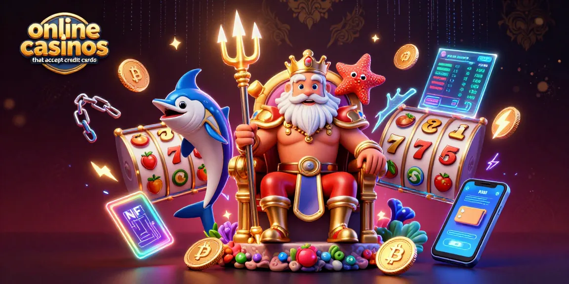 Enjoy thrilling gameplay at online casinos that accept credit cards with vibrant slot game action.