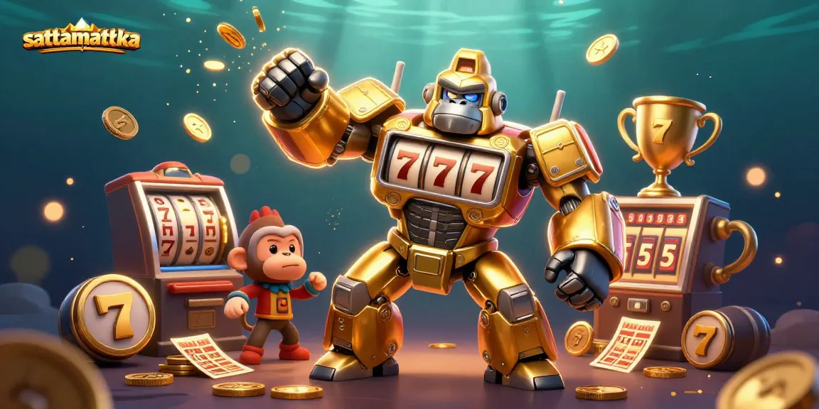 Engage in the exciting world of sattamattka with a vibrant 3D illustration showcasing dynamic gaming elements and characters!