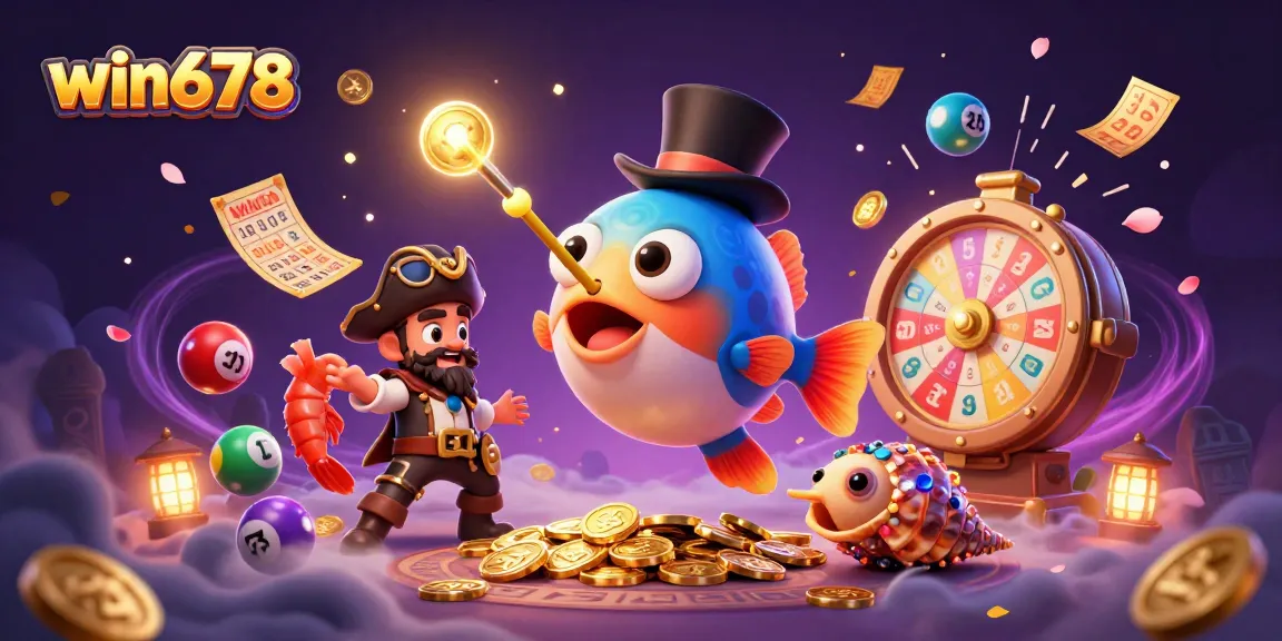 Win678 players enjoying thrilling games with golden coins and dynamic prizes in an exciting visual scene.