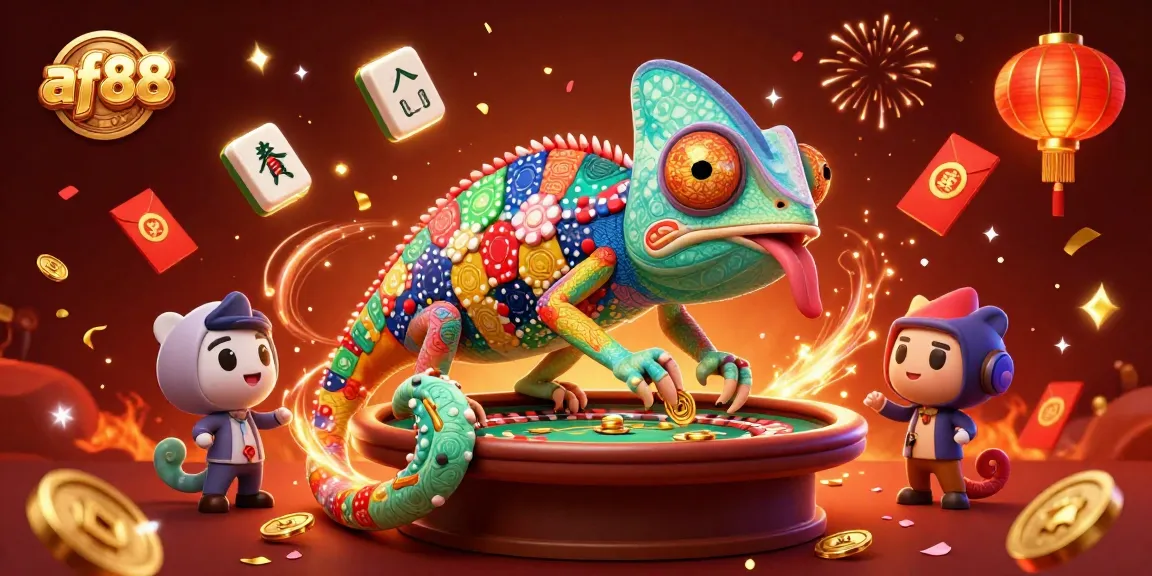 Experience vibrant gaming excitement at af88 with 3D casino elements and a lively atmosphere.