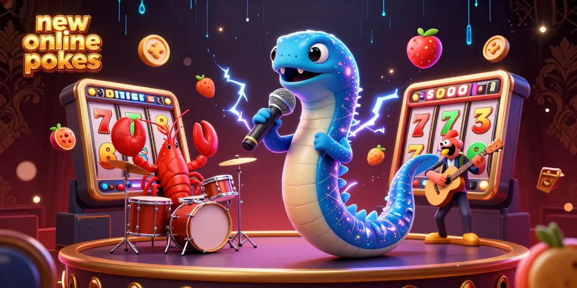 Engage with new online pokies in a vibrant underwater casino featuring a DJ electric eel.